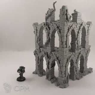 Описание картинки Каменные Фэнтези Руины №2 - комплект из 5 от Terrain Print по цене 2 600руб | Свободный Рынок Миниатюр - СРМ