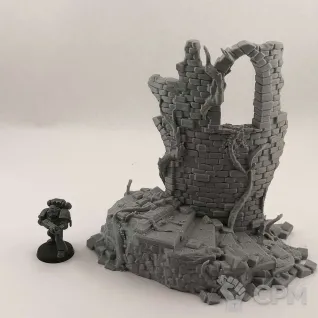 Описание картинки Каменные Фэнтези Руины №2 - комплект из 5 от Terrain Print по цене 2 600руб | Свободный Рынок Миниатюр - СРМ