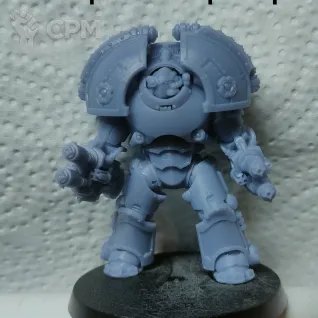 Описание картинки Saturnine terminator (3шт) от Print and play по цене 1 600руб | Свободный Рынок Миниатюр - СРМ