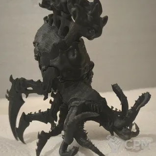 Описание картинки Psychophage Tyranids от Дом Соболя по цене 900руб | Свободный Рынок Миниатюр - СРМ