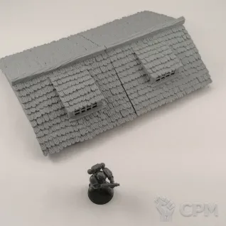 Описание картинки Лесопилка - Фэнтези Террейн от Terrain Print по цене 1 800руб | Свободный Рынок Миниатюр - СРМ