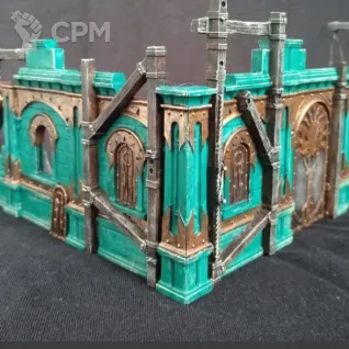 Описание картинки Extremis terrain set от Underoak по цене 12 000руб | Свободный Рынок Миниатюр - СРМ