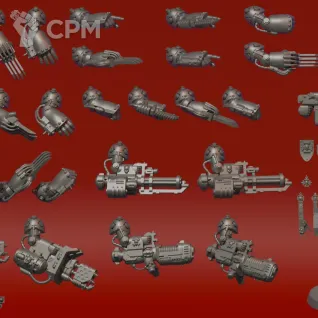 Описание картинки Terminator Squad NEW ( 5 шт + телепорт) от Siegfried по цене 1 000руб | Свободный Рынок Миниатюр - СРМ