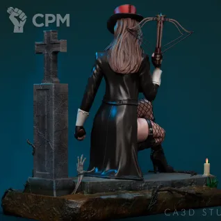 Описание картинки Liesel Van Helsing от Три Ди Принт по цене 7 000руб | Свободный Рынок Миниатюр - СРМ
