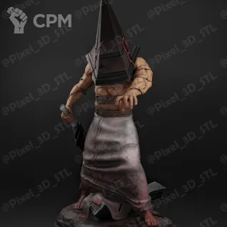 Описание картинки Pyramidhead от Три Ди Принт по цене 6 000руб | Свободный Рынок Миниатюр - СРМ