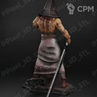 Описание картинки Pyramidhead от Три Ди Принт по цене 6 000руб | Свободный Рынок Миниатюр - СРМ