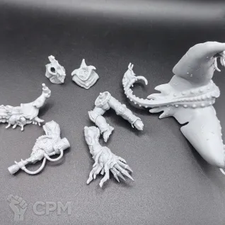 Описание картинки Abyssal dredge prince - Demon Prince (Death Guard), альтернативная модель от Мастерская Крипов по цене 1 850руб | Свободный Рынок Миниатюр - СРМ