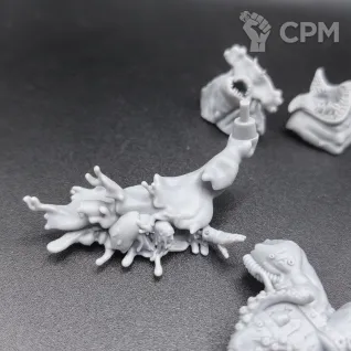 Описание картинки Abyssal dredge prince - Demon Prince (Death Guard), альтернативная модель от Мастерская Крипов по цене 1 850руб | Свободный Рынок Миниатюр - СРМ