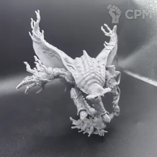 Описание картинки Abyssal dredge prince - Demon Prince (Death Guard), альтернативная модель от Мастерская Крипов по цене 1 850руб | Свободный Рынок Миниатюр - СРМ