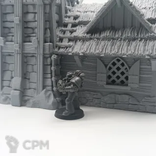 Описание картинки Аванпост - Фэнтези Террейн от Terrain Print по цене 2 200руб | Свободный Рынок Миниатюр - СРМ