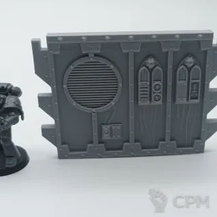 Описание картинки Коридорный Террейн - Имперский от Terrain Print по цене 2 775руб | Свободный Рынок Миниатюр - СРМ