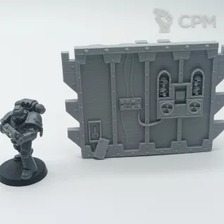 Описание картинки Коридорный Террейн - Имперский от Terrain Print по цене 2 775руб | Свободный Рынок Миниатюр - СРМ