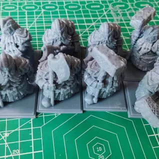 Описание картинки Каменные големы дворфов от Аптекарь по цене 4 000руб | Свободный Рынок Миниатюр - СРМ