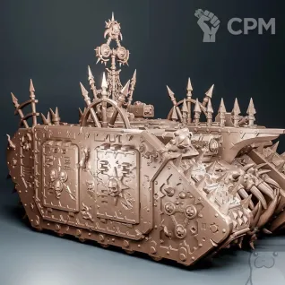 Описание картинки Death Guard land raider от Три Ди Принт по цене 3 850руб | Свободный Рынок Миниатюр - СРМ