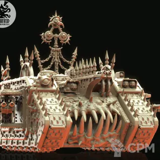 Описание картинки Death Guard land raider от Три Ди Принт по цене 3 850руб | Свободный Рынок Миниатюр - СРМ