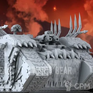 Описание картинки Death Guard land raider от Три Ди Принт по цене 3 850руб | Свободный Рынок Миниатюр - СРМ