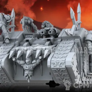 Описание картинки Death Guard land raider от Три Ди Принт по цене 3 850руб | Свободный Рынок Миниатюр - СРМ