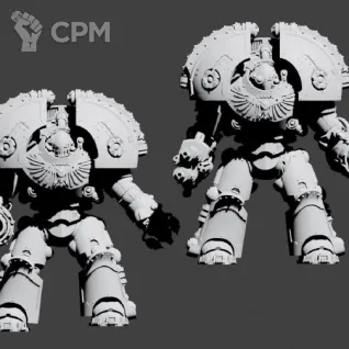 Описание картинки Saturnine pattern terminators от Три Ди Принт по цене 250руб | Свободный Рынок Миниатюр - СРМ