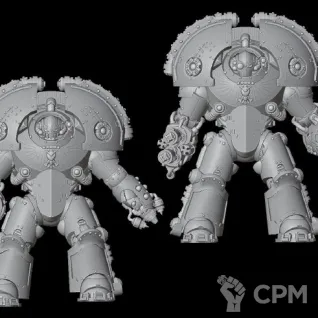 Описание картинки Saturnine pattern terminators от Три Ди Принт по цене 250руб | Свободный Рынок Миниатюр - СРМ
