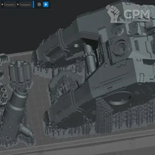 Описание картинки Arquitor bombard от Print and play по цене 3 000руб | Свободный Рынок Миниатюр - СРМ