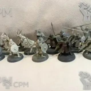 Описание картинки Rohan infantry 16x от Xero по цене 1 450руб | Свободный Рынок Миниатюр - СРМ