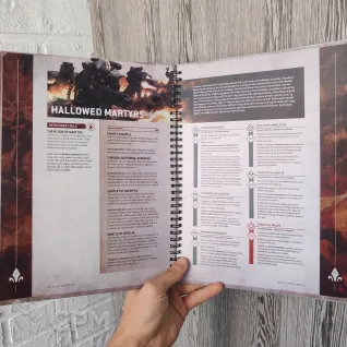 Описание картинки Codex Adepta Sororitas A4 от Кокос по цене 2 500руб | Свободный Рынок Миниатюр - СРМ