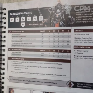 Описание картинки Codex Adepta Sororitas A4 от Кокос по цене 2 500руб | Свободный Рынок Миниатюр - СРМ