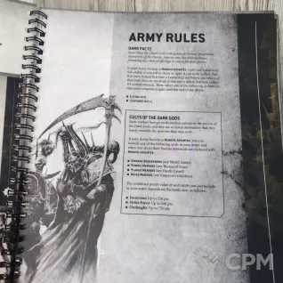 Описание картинки Codex Chaos Space Marine A4 от Кокос по цене 2 500руб | Свободный Рынок Миниатюр - СРМ