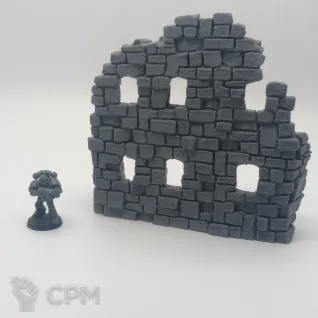 Описание картинки Руины Хаглторна - Комплект из 4 от Terrain Print по цене 2 500руб | Свободный Рынок Миниатюр - СРМ