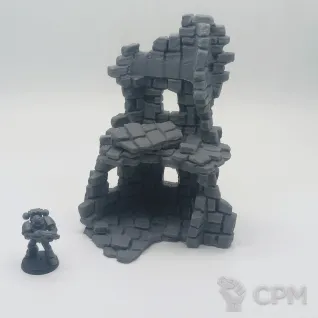 Описание картинки Руины Хаглторна - Комплект из 4 от Terrain Print по цене 2 500руб | Свободный Рынок Миниатюр - СРМ