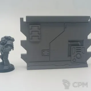 Описание картинки Коридорный Террейн - Тау от Terrain Print по цене 2 775руб | Свободный Рынок Миниатюр - СРМ