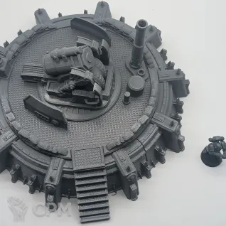Описание картинки Платформа "Earthshaker" - Террейн от Terrain Print по цене 1 700руб | Свободный Рынок Миниатюр - СРМ