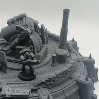 Описание картинки Платформа "Earthshaker" - Террейн от Terrain Print по цене 1 700руб | Свободный Рынок Миниатюр - СРМ
