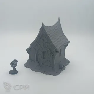 Описание картинки Дома Нежити - Фэнтези Террейн от Terrain Print по цене 2 800руб | Свободный Рынок Миниатюр - СРМ