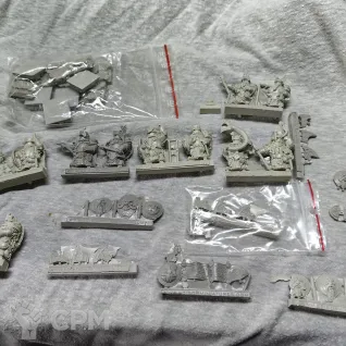 Описание картинки Scibor Dwarves Golden Guard от Vor4un по цене 5 700руб | Свободный Рынок Миниатюр - СРМ