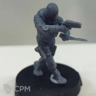 Описание картинки 1st. Highlanders S.A.S. (Boarding Shotgun Chain Rifle) от Grag18 по цене 450руб | Свободный Рынок Миниатюр - СРМ