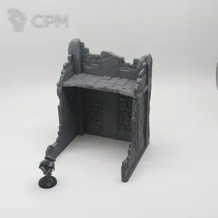 Описание картинки Городские Sci-Fi Руины - Комплект из 8 от Terrain Print по цене 2 000руб | Свободный Рынок Миниатюр - СРМ