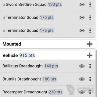 Описание картинки Армия Черных Храмовников от Sh1nj1 по цене 55 000руб | Свободный Рынок Миниатюр - СРМ