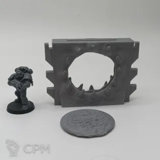 Описание картинки Коридорный Террейн - Корабль Улей от Terrain Print по цене 2 775руб | Свободный Рынок Миниатюр - СРМ
