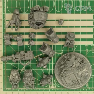 Описание картинки Night Lords Contemptor Dreadnought Ossarion от Стальные Небеса по цене 1 100руб | Свободный Рынок Миниатюр - СРМ