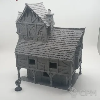 Описание картинки Поместье - Фэнтези Террейн, City of Tarok от Terrain Print по цене 2 650руб | Свободный Рынок Миниатюр - СРМ