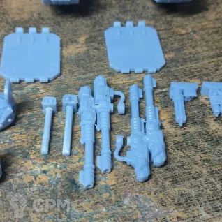 Описание картинки Land Raider Explorator от Print and play по цене 3 200руб | Свободный Рынок Миниатюр - СРМ