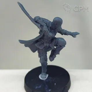 Описание картинки Shaolin Warrior Monk Female от Grag18 по цене 250руб | Свободный Рынок Миниатюр - СРМ