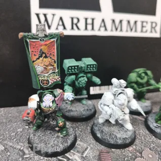 Описание картинки Deathwing command squad от Fle94 Miniatures по цене 1 800руб | Свободный Рынок Миниатюр - СРМ