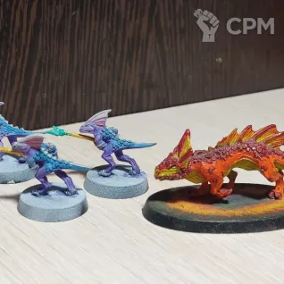 Описание картинки Spawn of Chotec от fhtagn по цене 500руб | Свободный Рынок Миниатюр - СРМ