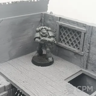 Описание картинки Дом Кузнеца - Фэнтези Террейн, City of Tarok от Terrain Print по цене 2 200руб | Свободный Рынок Миниатюр - СРМ
