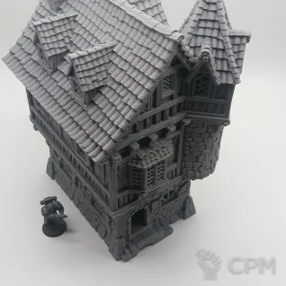Описание картинки Особняк Губернатора - Фэнтези Террейн от Terrain Print по цене 2 400руб | Свободный Рынок Миниатюр - СРМ
