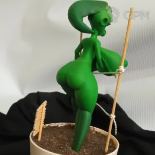 Описание картинки Горохострел (Peashooter) 18+ от  по цене 2 000руб | Свободный Рынок Миниатюр - СРМ