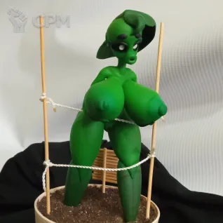 Описание картинки Горохострел (Peashooter) 18+ от  по цене 2 000руб | Свободный Рынок Миниатюр - СРМ