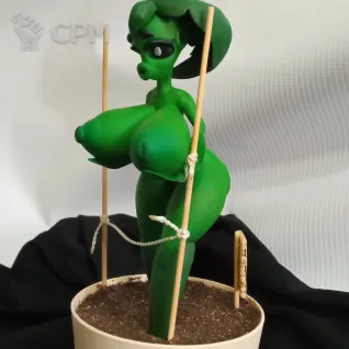 Описание картинки Горохострел (Peashooter) 18+ от  по цене 2 000руб | Свободный Рынок Миниатюр - СРМ